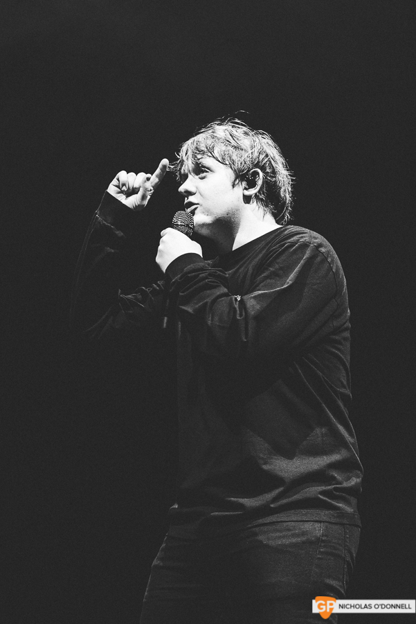 Lewis Capaldi performing in the 3Arena. Photos by Nicholas O’Donnell.