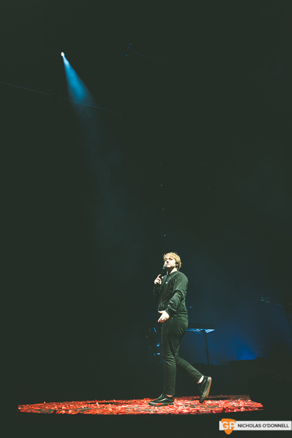 Lewis Capaldi performing in the 3Arena. Photos by Nicholas O’Donnell.