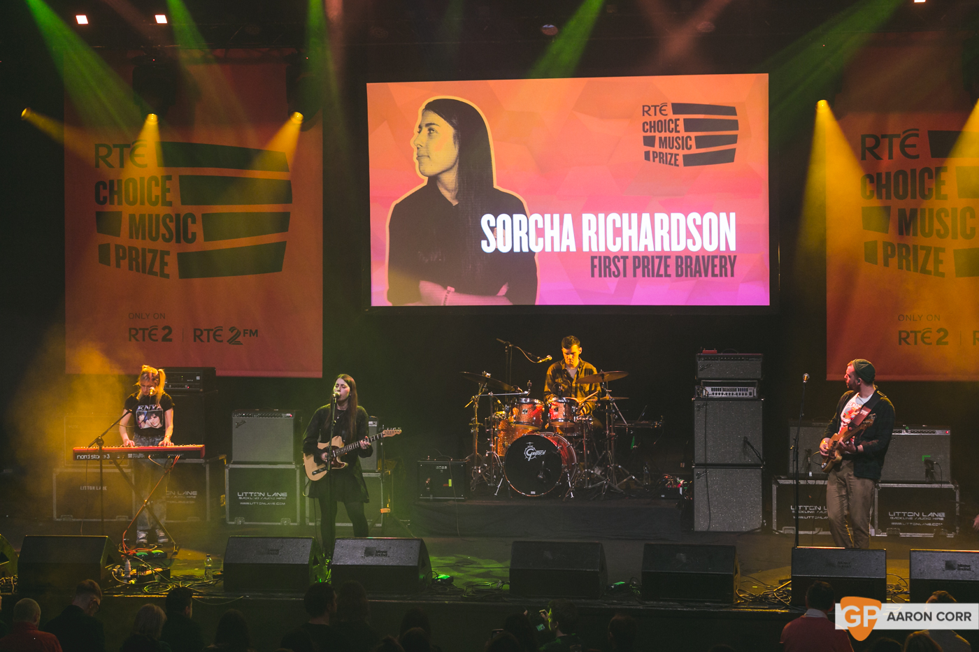 Sorcha Richardson at Choice Music Prize 2020 in Vicar Street, Dublin on 05-Mar-20 by Aaron Corr-5312
