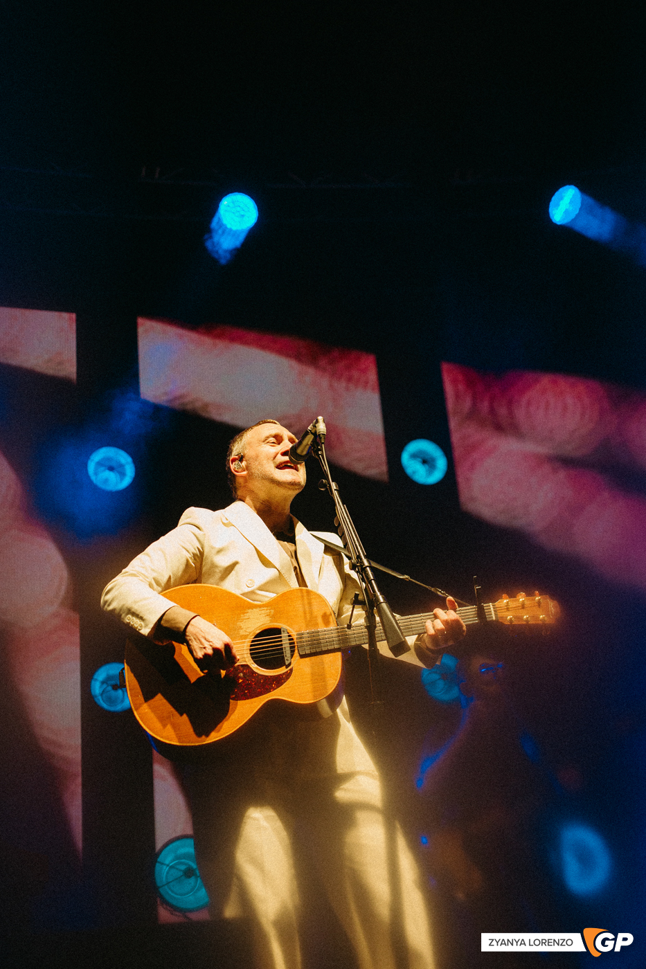 David Gray live at the 3arena, photographed by Zyanya Lorenzo