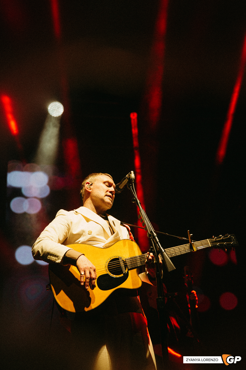 David Gray live at the 3arena, photographed by Zyanya Lorenzo