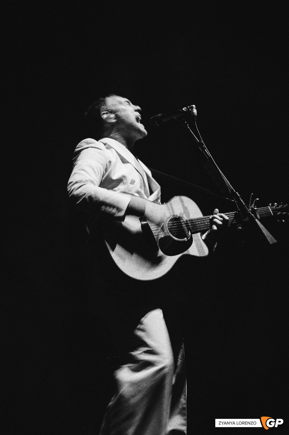David Gray live at the 3arena, photographed by Zyanya Lorenzo