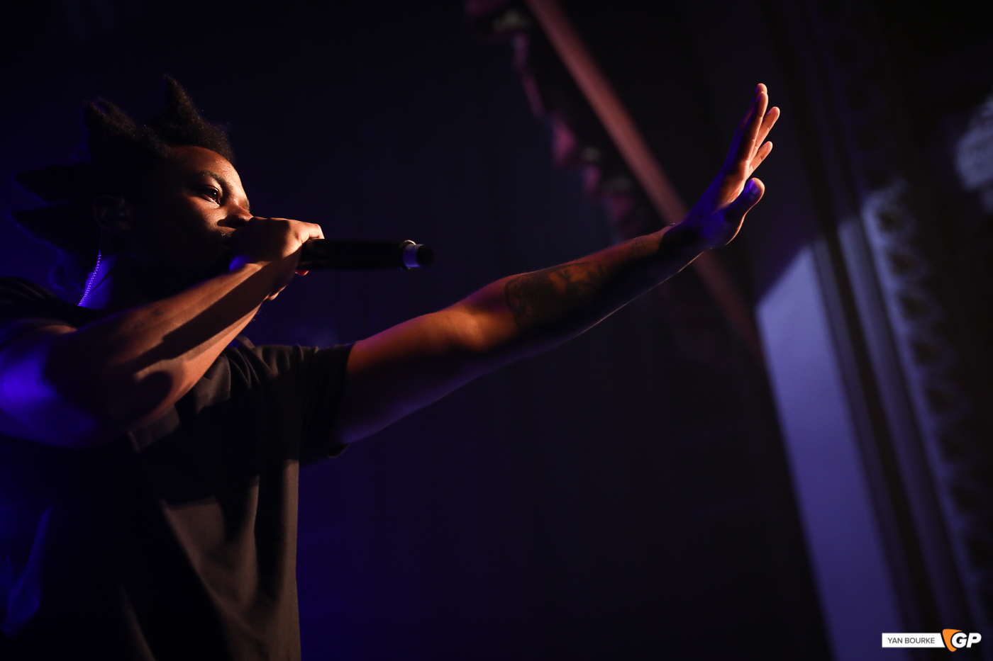 Denzel Curry at The 3Olympia on 1 May 2022