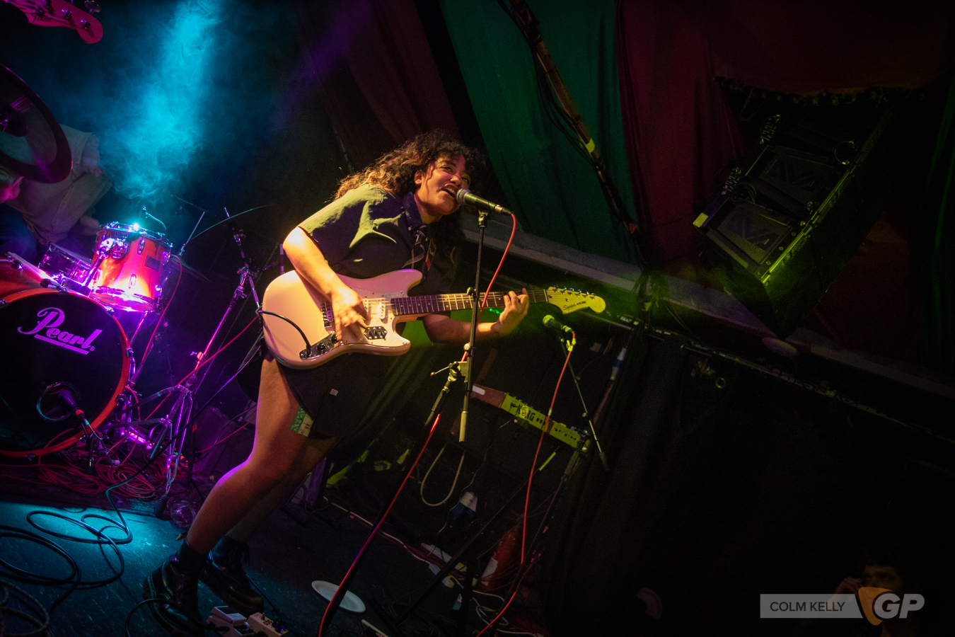 English Teacher at The Grand Social, Dublin 10.5.2022 Copyright Colm Kelly