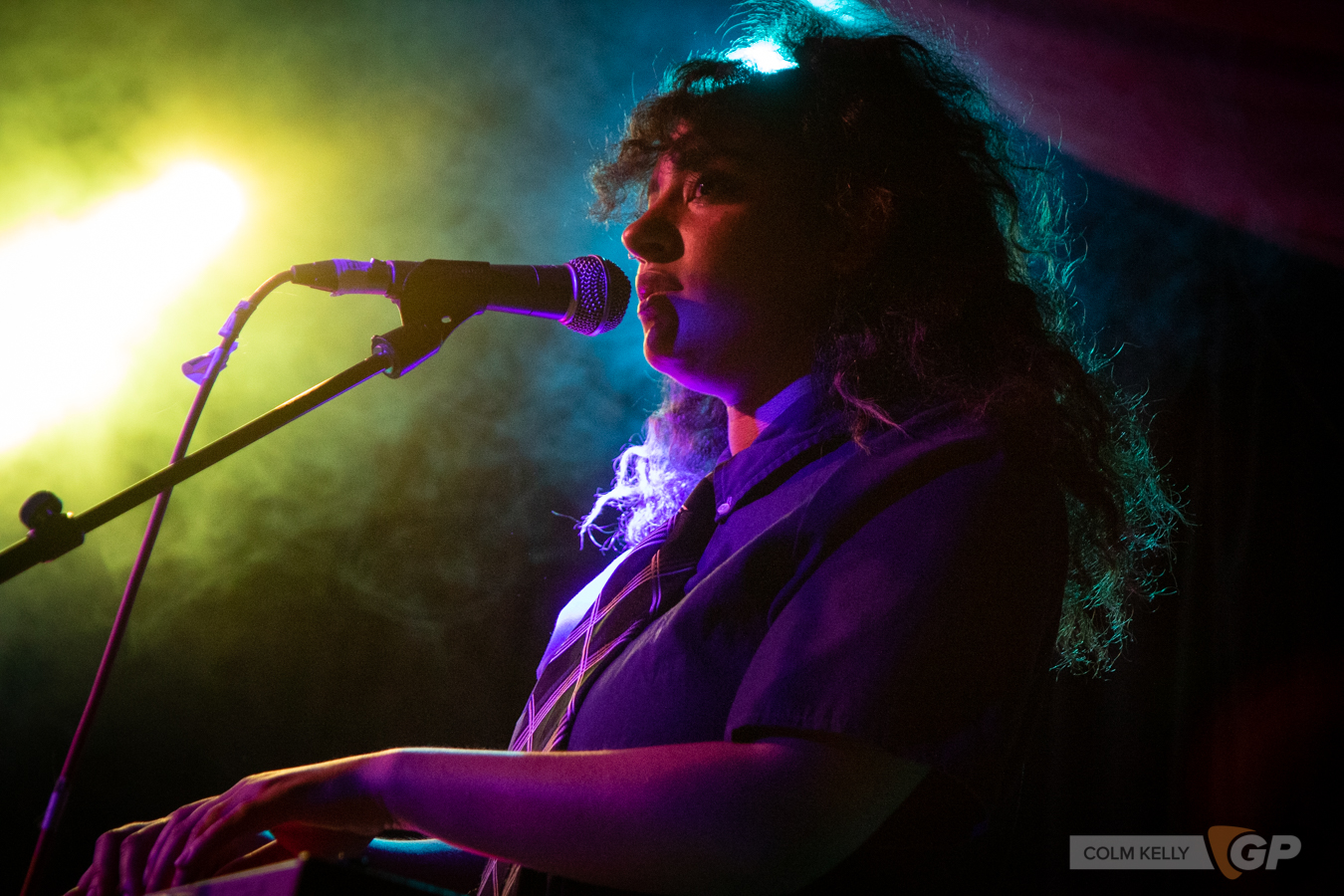 English Teacher at The Grand Social, Dublin 10.5.2022 Copyright Colm Kelly