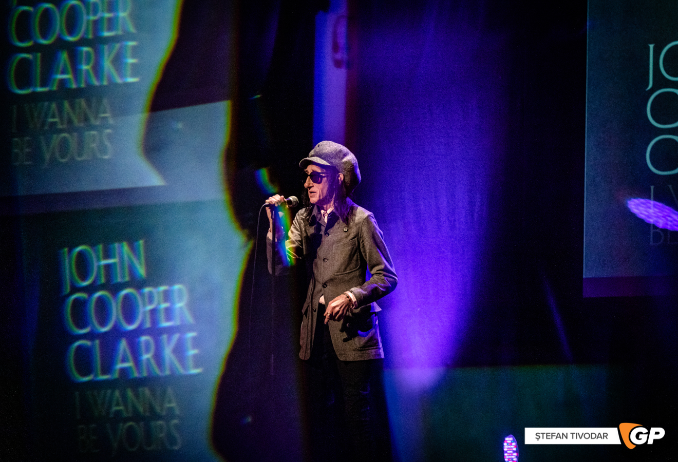 John Cooper Clarke Olympia Theatre 9 May 2022 Tivodar-9888