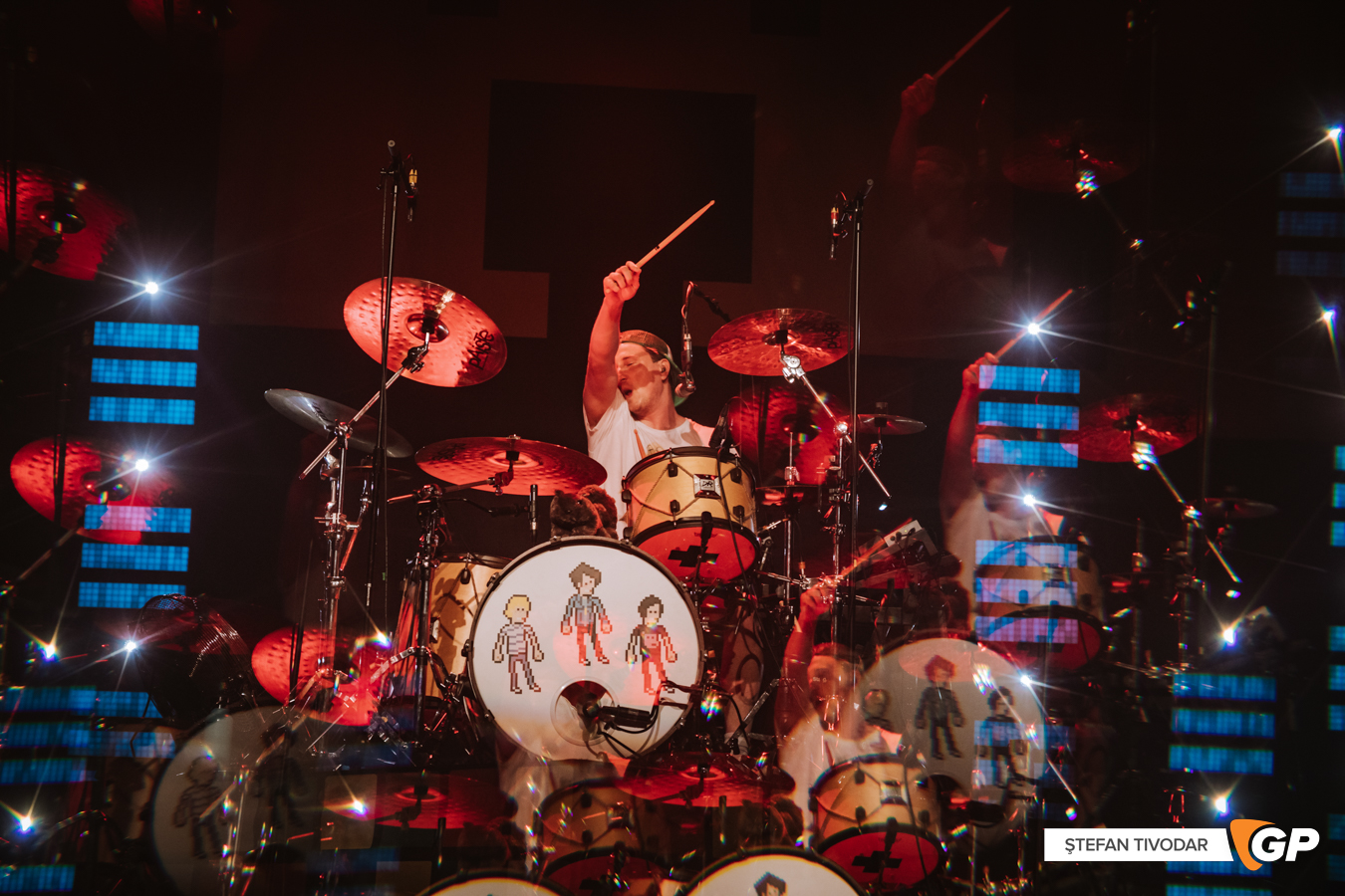 The Wombats 3Olympia Theatre 22 August 2022 Stefan Tivodar-1207