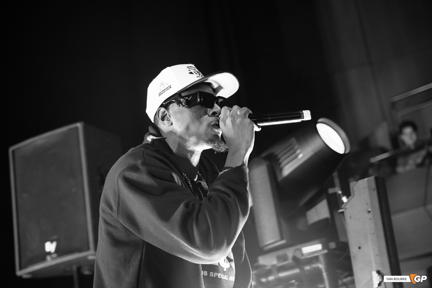 Joey Badass in The Helix on 22 December 2022