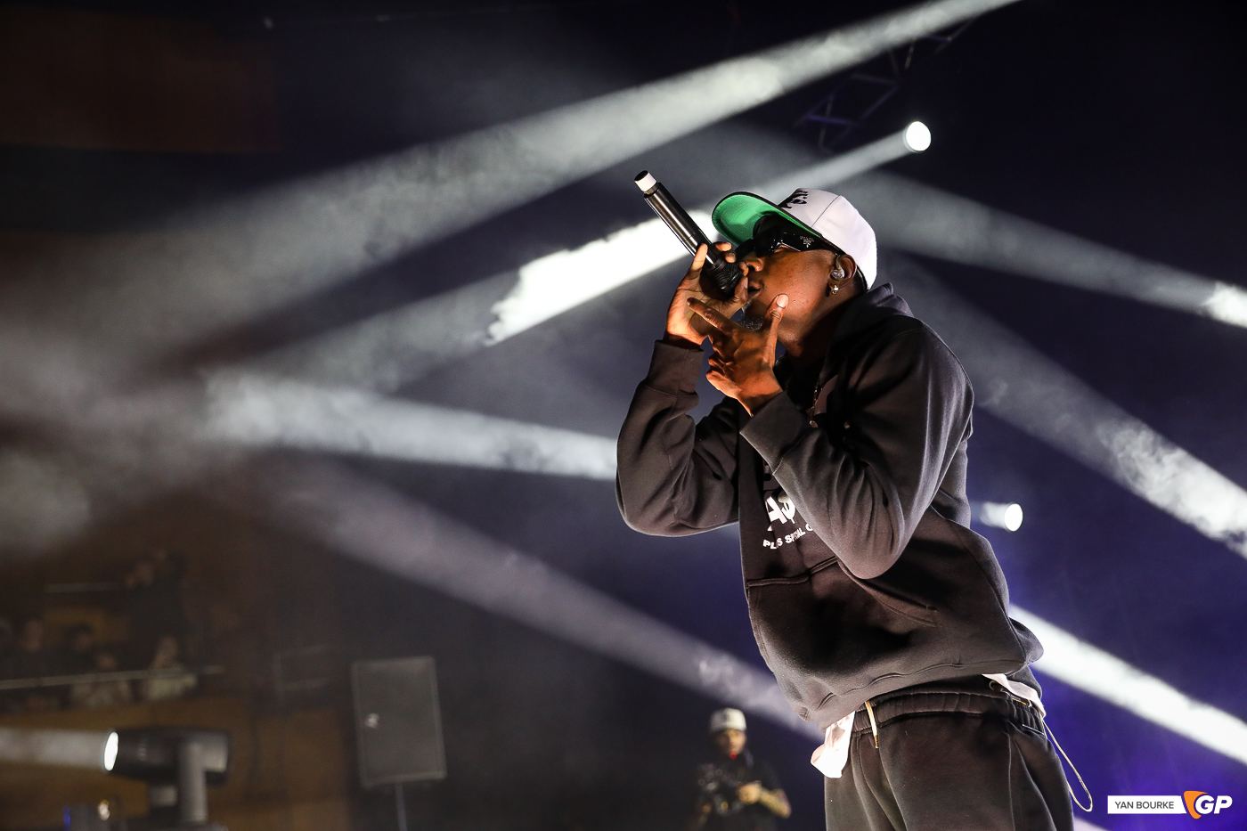 Joey Badass in The Helix on 22 December 2022
