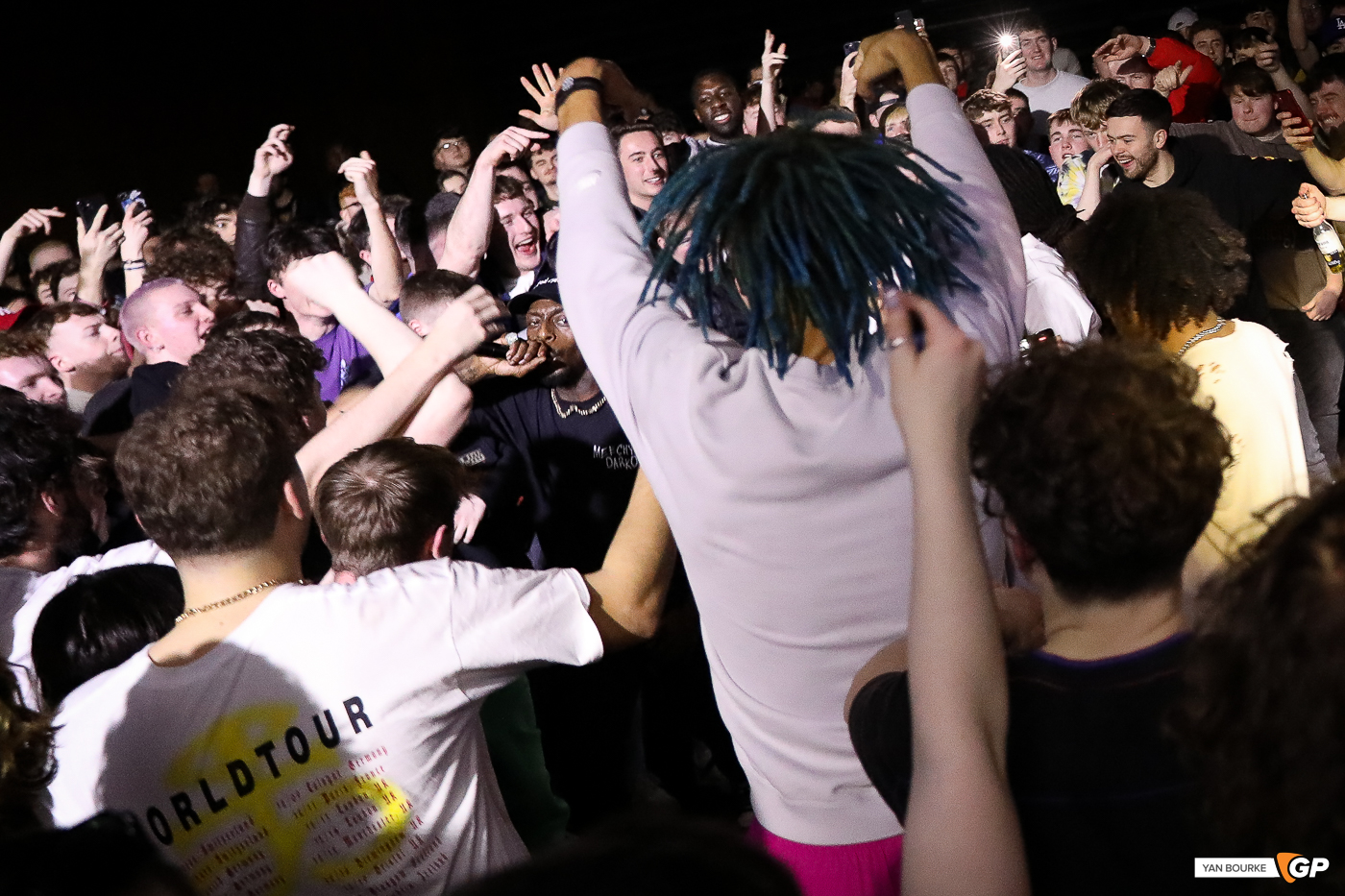 Meechy Darko in The Helix on 22 December 2022