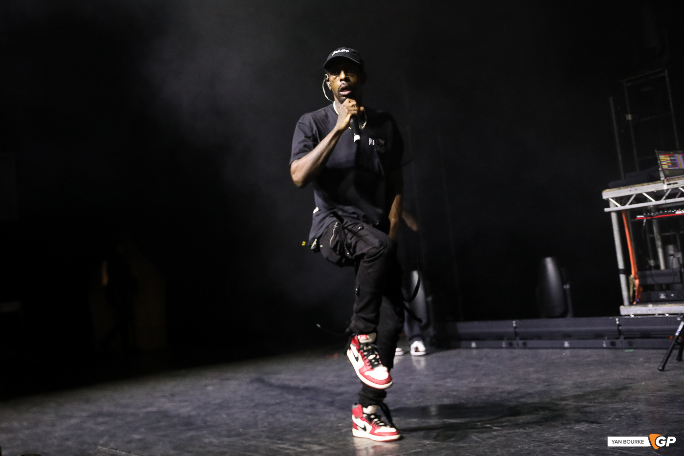 Meechy Darko in The Helix on 22 December 2022