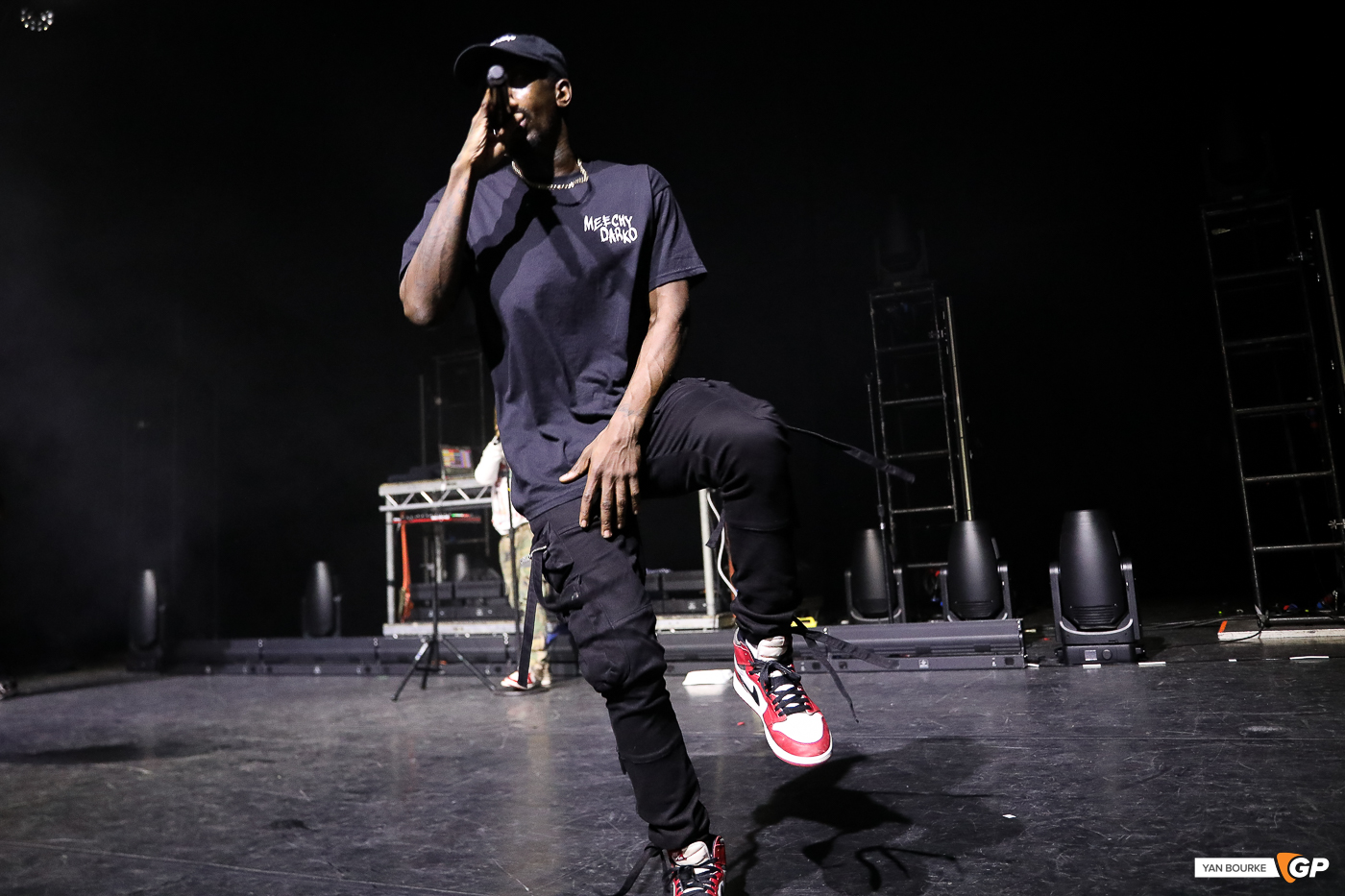 Meechy Darko in The Helix on 22 December 2022