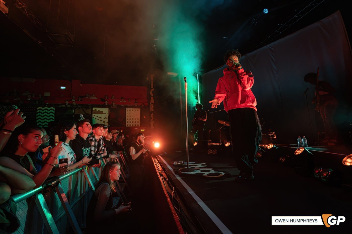Loyle Carner at Vicar Street. Photo by Owen Humphreys www.owen.ie