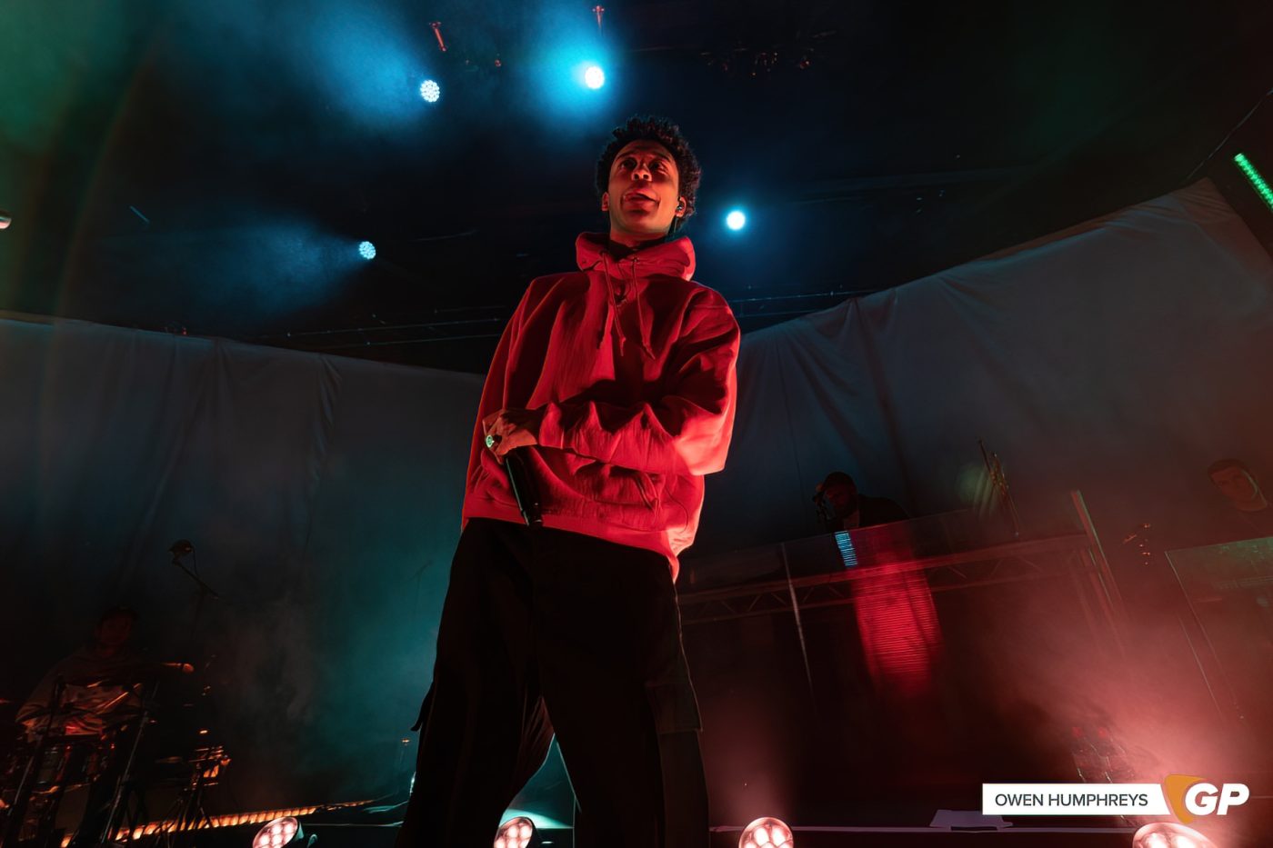 Loyle Carner at Vicar Street. Photo by Owen Humphreys www.owen.ie