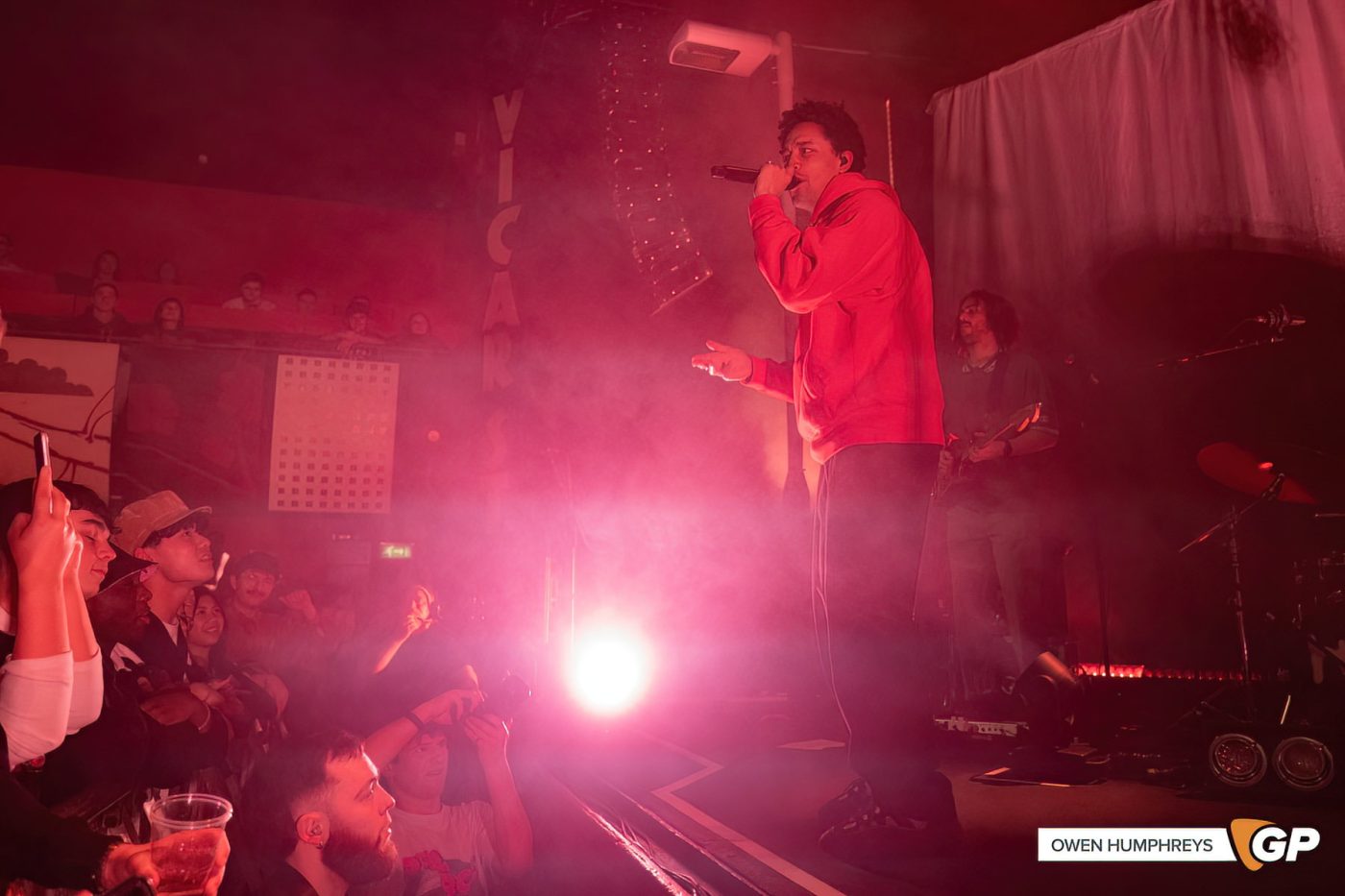 Loyle Carner at Vicar Street. Photo by Owen Humphreys www.owen.ie