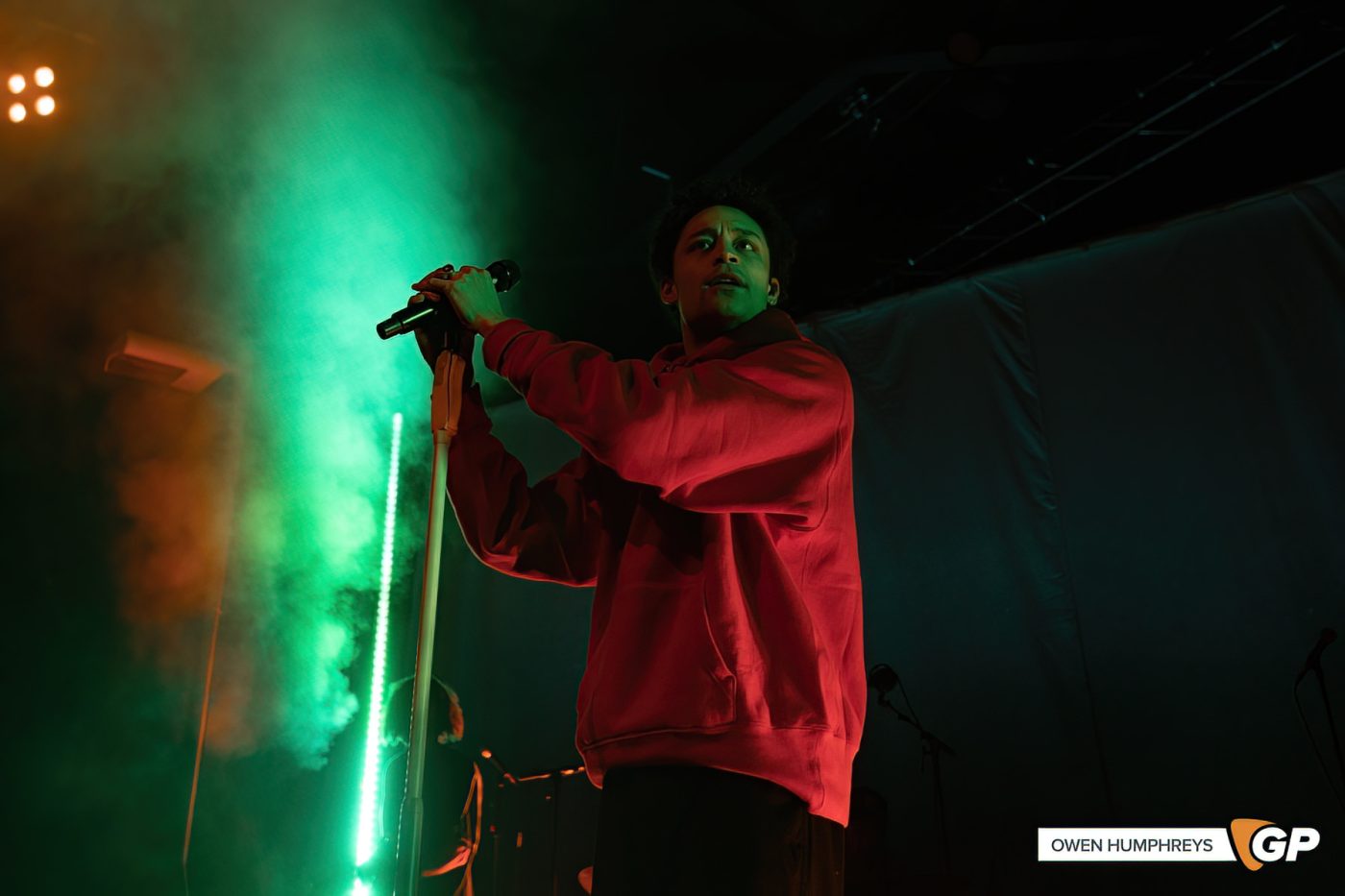 Loyle Carner at Vicar Street. Photo by Owen Humphreys www.owen.ie
