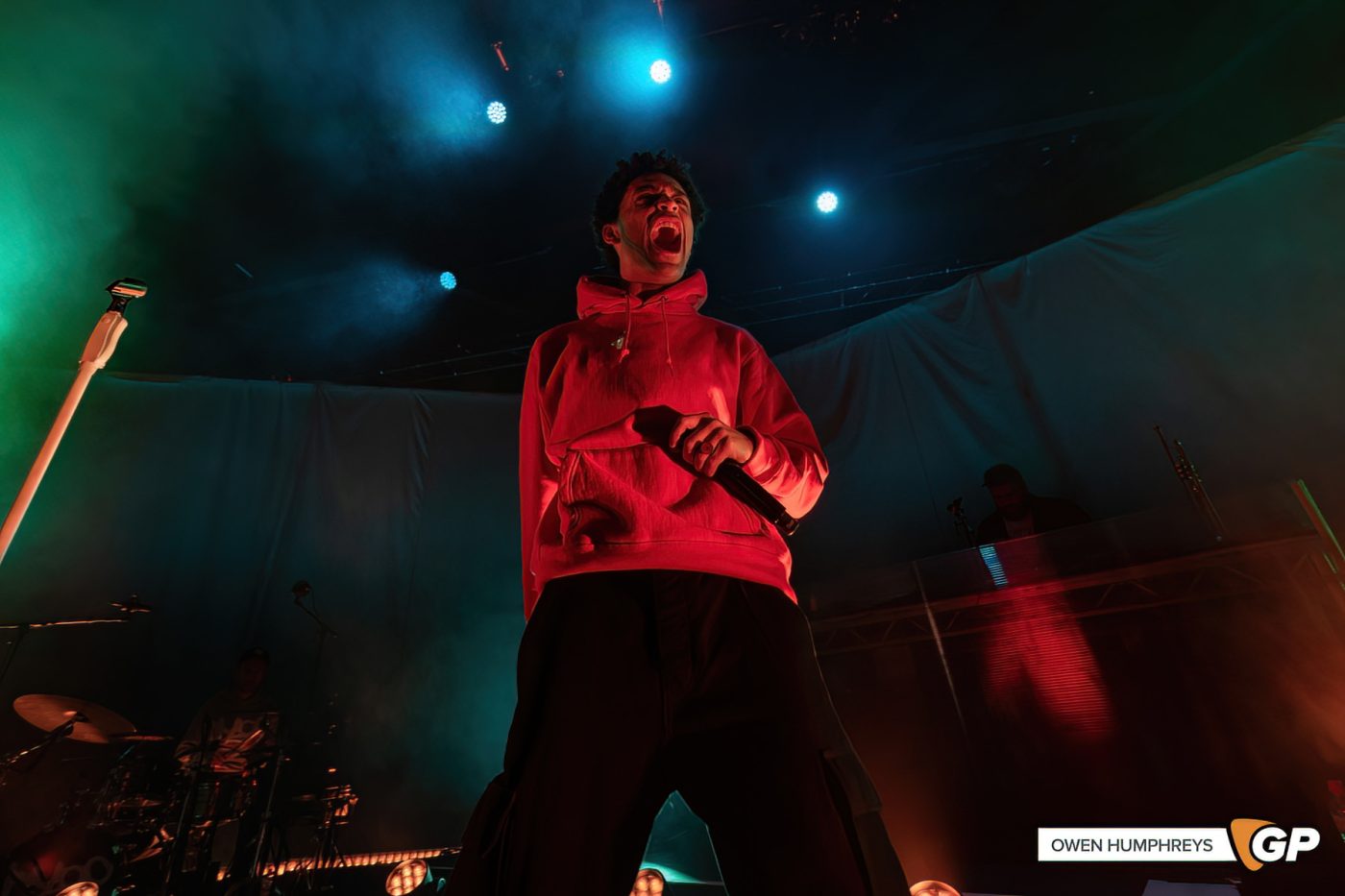 Loyle Carner at Vicar Street. Photo by Owen Humphreys www.owen.ie