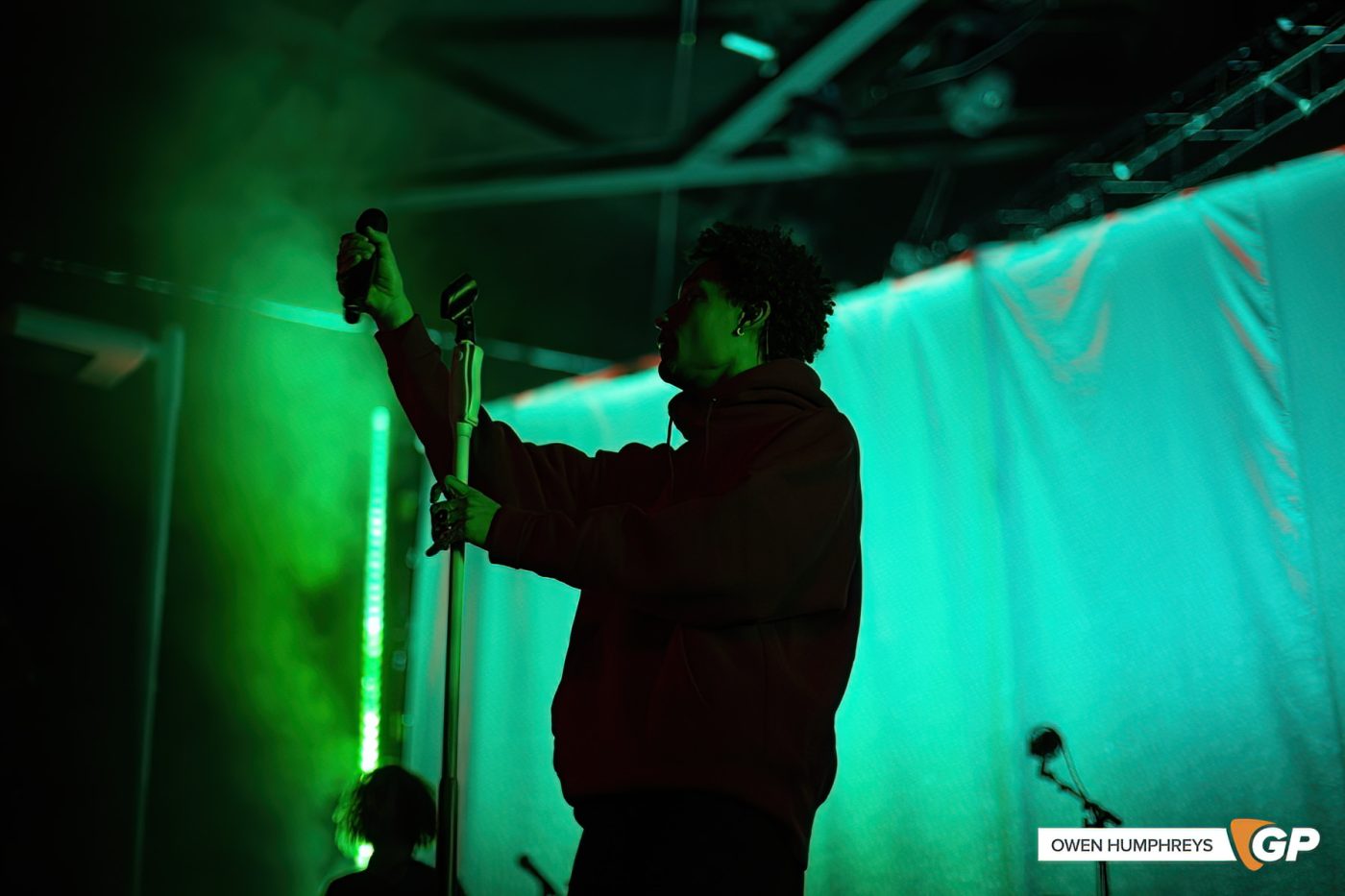 Loyle Carner at Vicar Street. Photo by Owen Humphreys www.owen.ie
