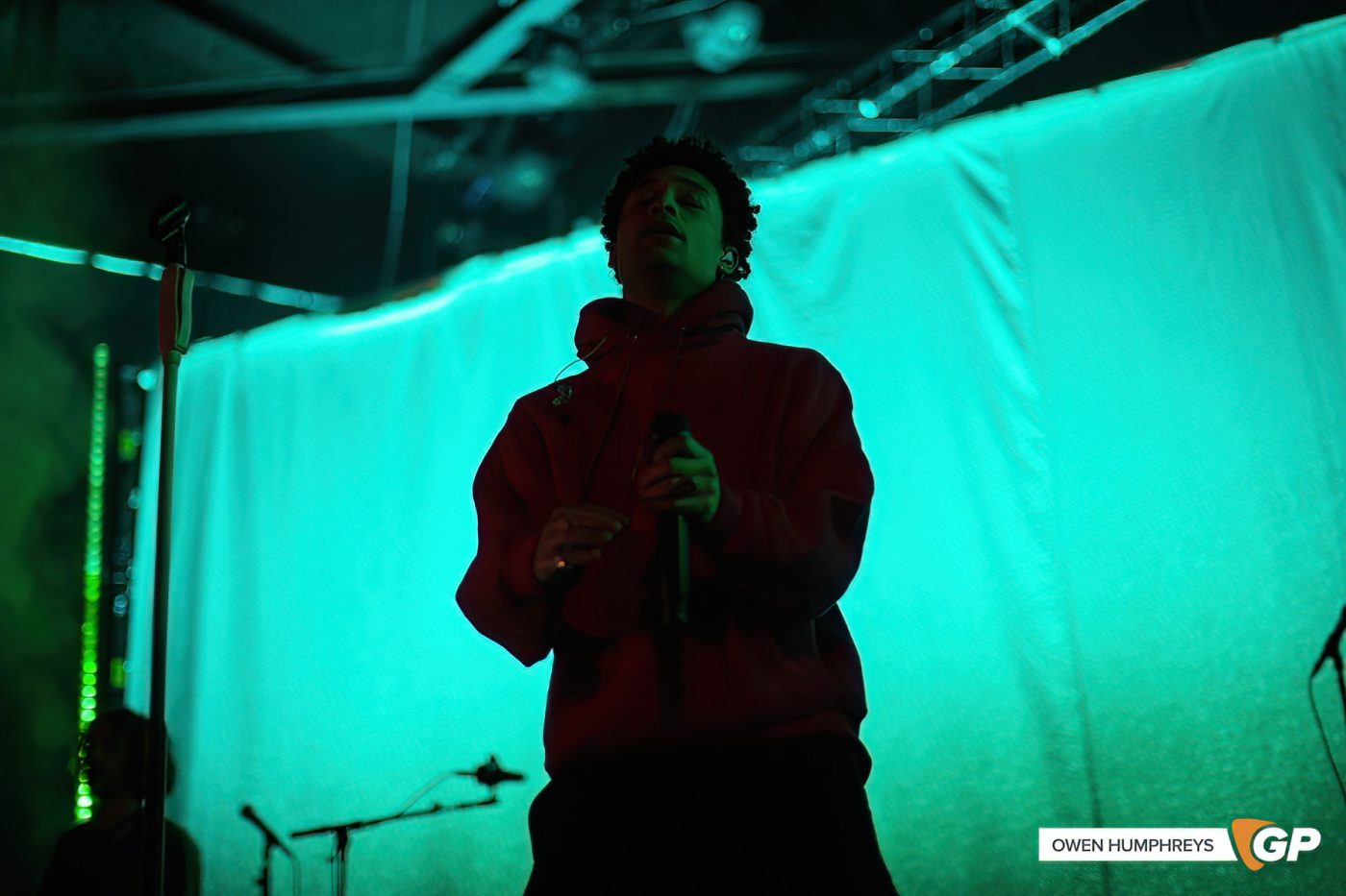 Loyle Carner at Vicar Street. Photo by Owen Humphreys www.owen.ie