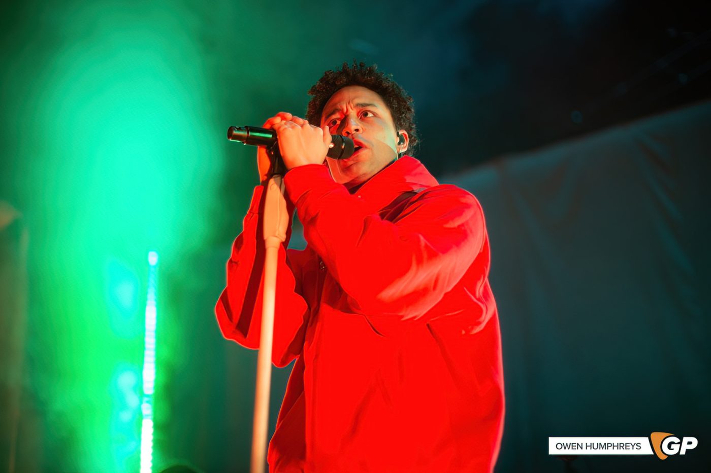 Loyle Carner at Vicar Street. Photo by Owen Humphreys www.owen.ie