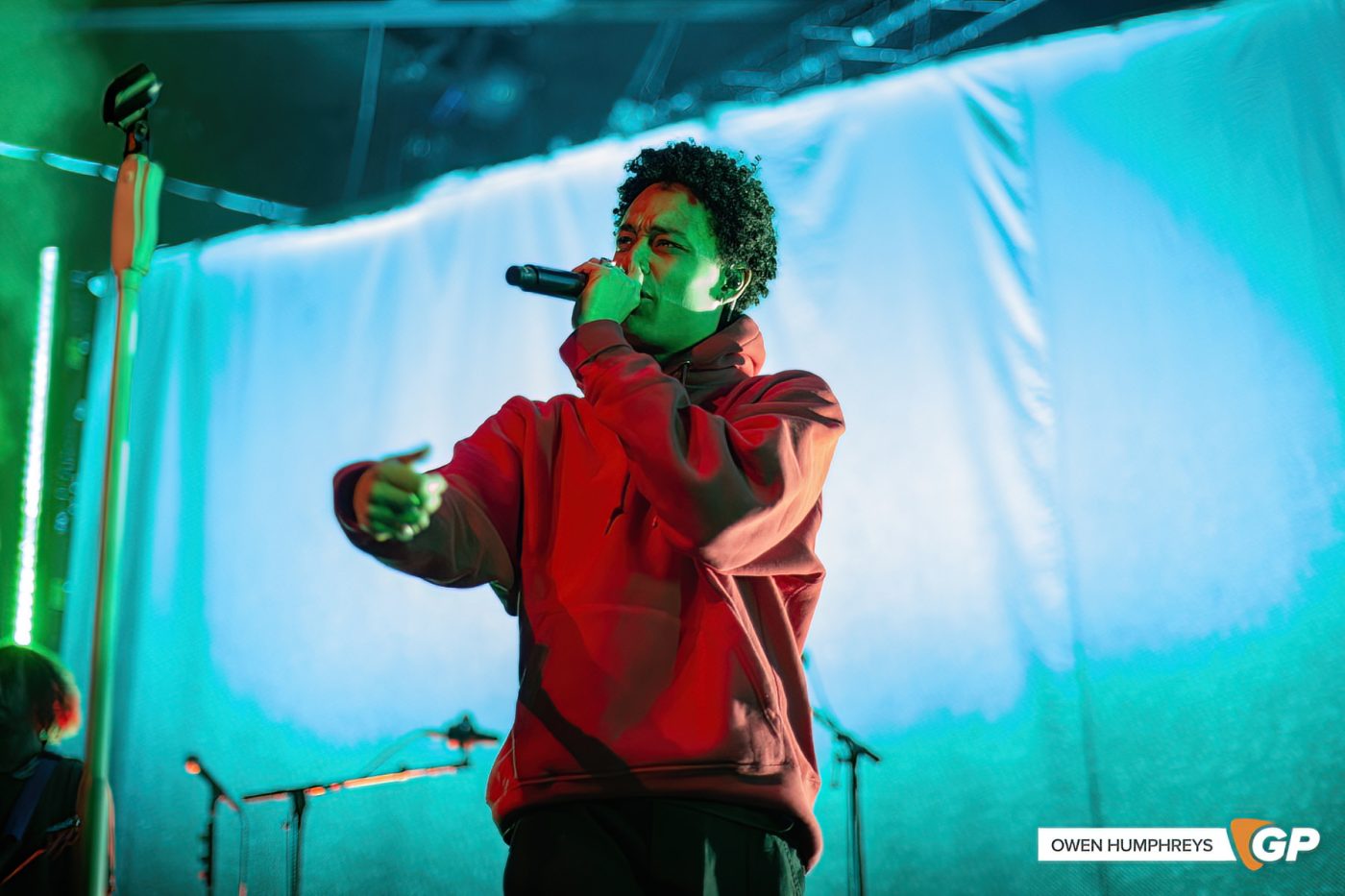 Loyle Carner at Vicar Street. Photo by Owen Humphreys www.owen.ie