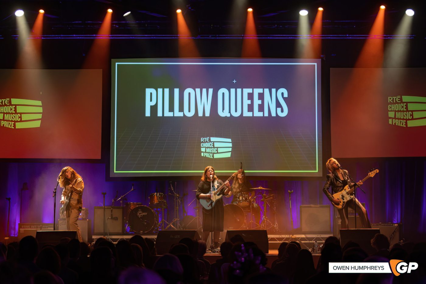 Pillow Queens at Choice Music Prize 2022. Photo by Owen Humphreys www.owen.ie