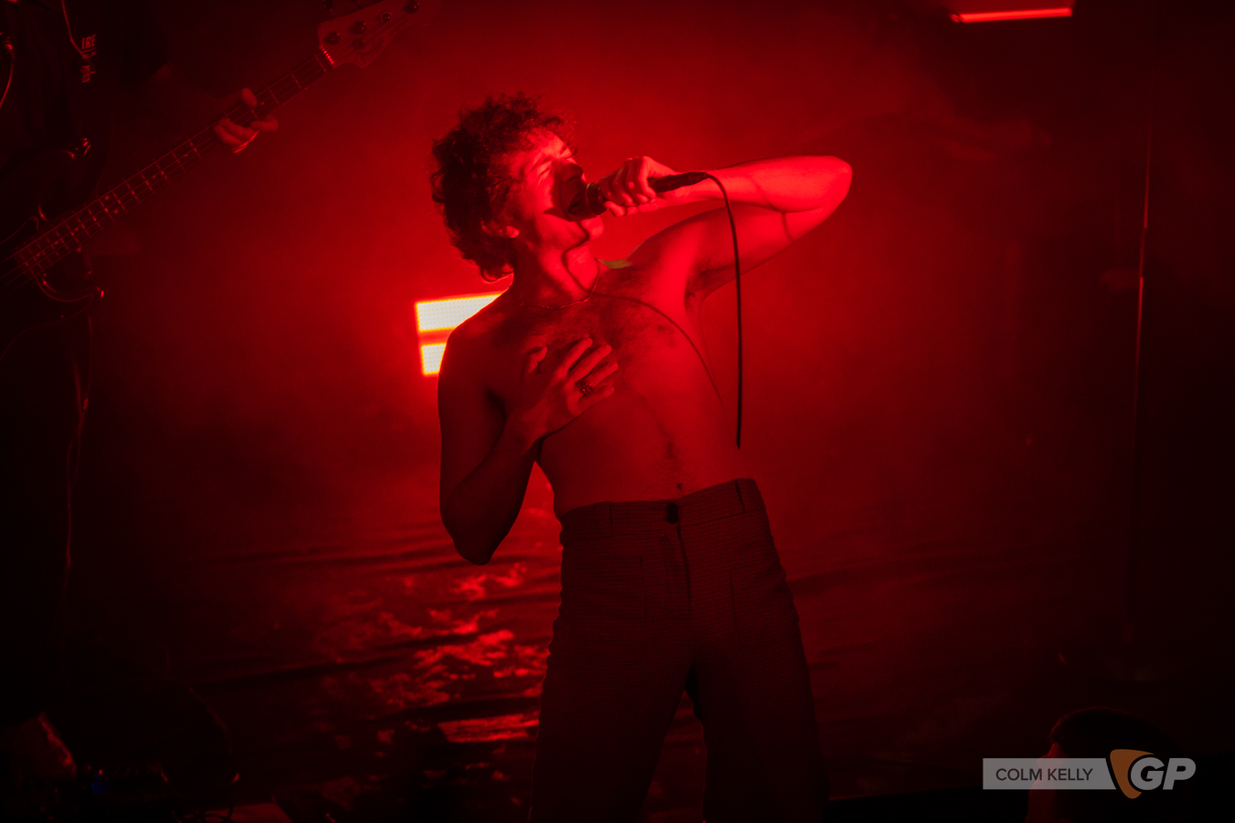 Shame at The Button Factory, Dublin 28.2..2023 Copyright Colm Kelly