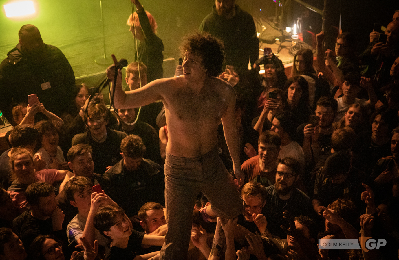 Shame at The Button Factory, Dublin 28.2..2023 Copyright Colm Kelly