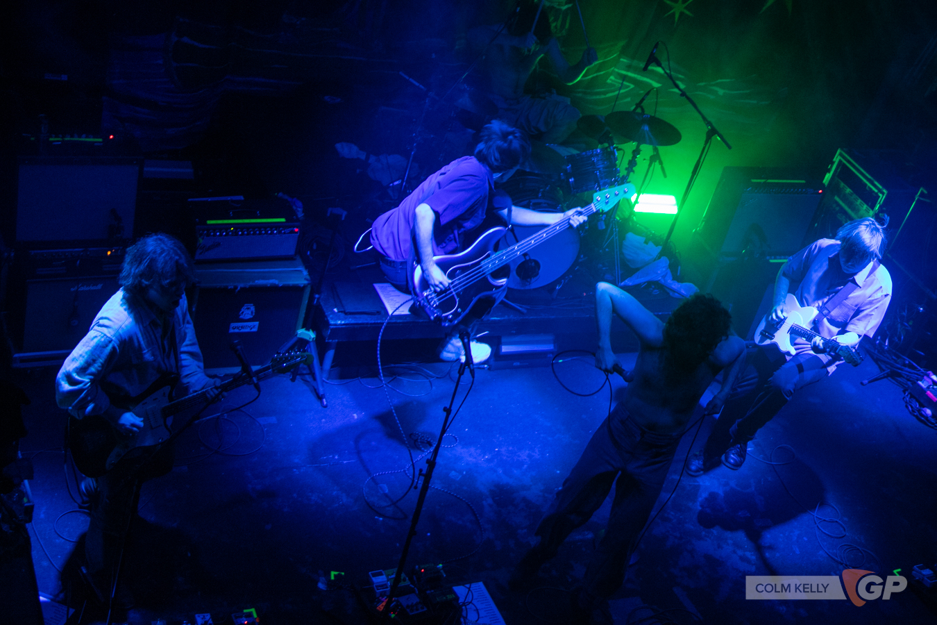 Shame at The Button Factory, Dublin 28.2..2023 Copyright Colm Kelly