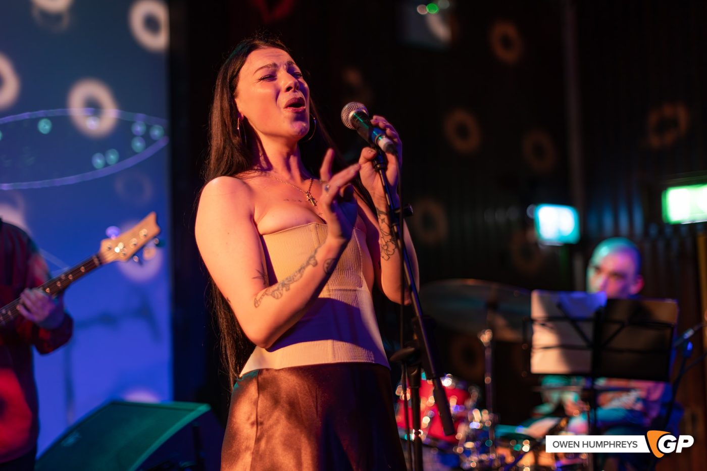 Zaska at The Sugar Club, Dublin. Photo by Owen Humphreys www.owen.ie