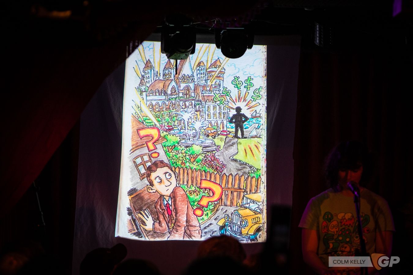 Jeffrey Lewis & The Voltage at The Workmans Club, Dublin 2.5.2023 Copyright Colm Kelly
