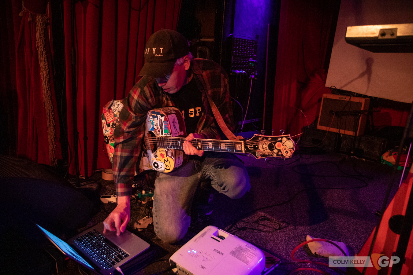 Jeffrey Lewis & The Voltage at The Workmans Club, Dublin 2.5.2023 Copyright Colm Kelly