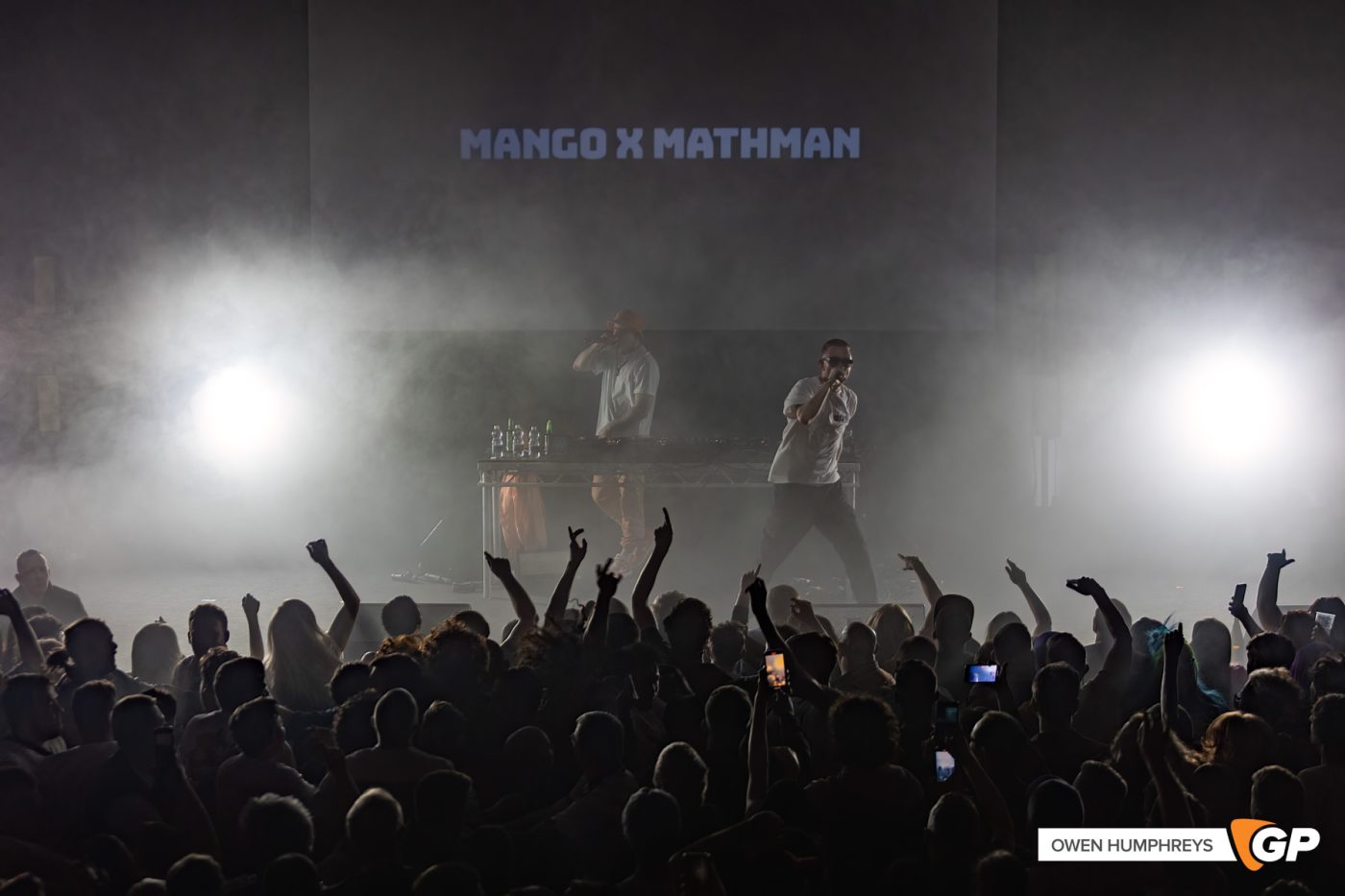 Mango X Mathman at Vicar Street. Photo by Owen Humphreys www.owen.ie
