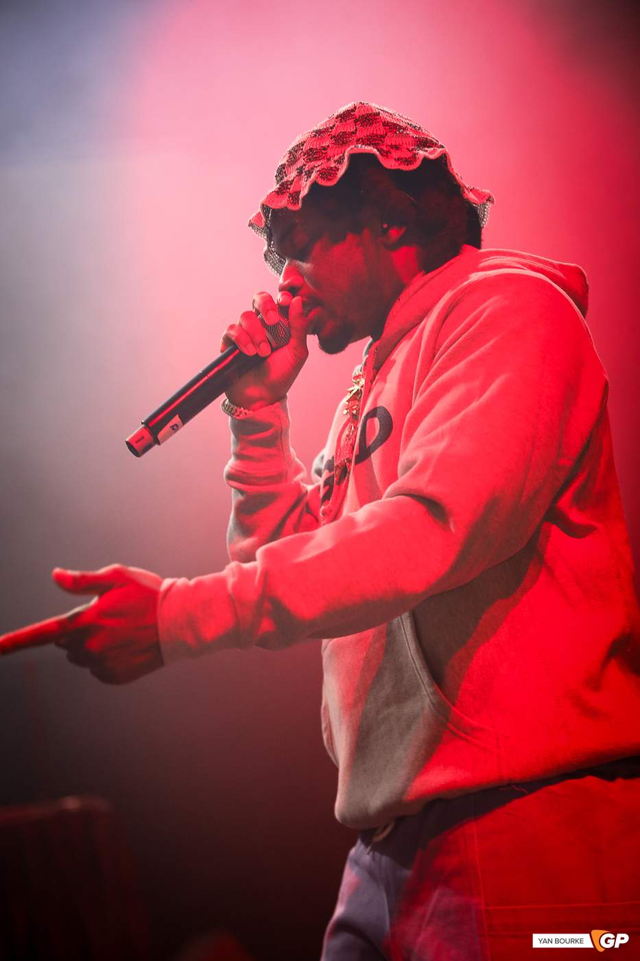 Denzel Curry at The Helix on 26 June 2023 by Yan Bourke