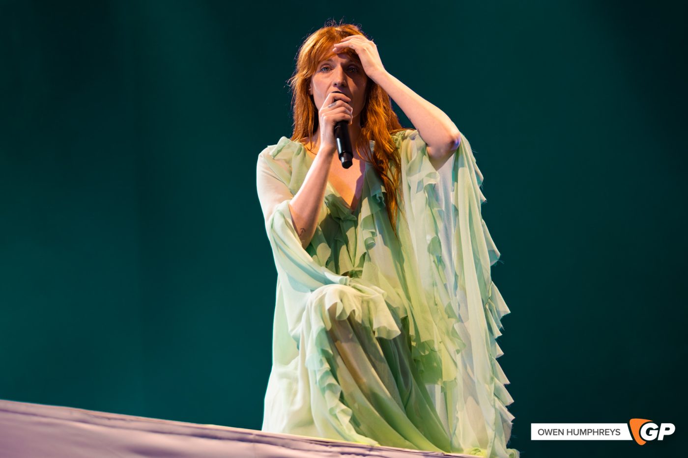 Florence + The Machine at Malahide Castle. Photo by Owen Humphreys www.owen.ie