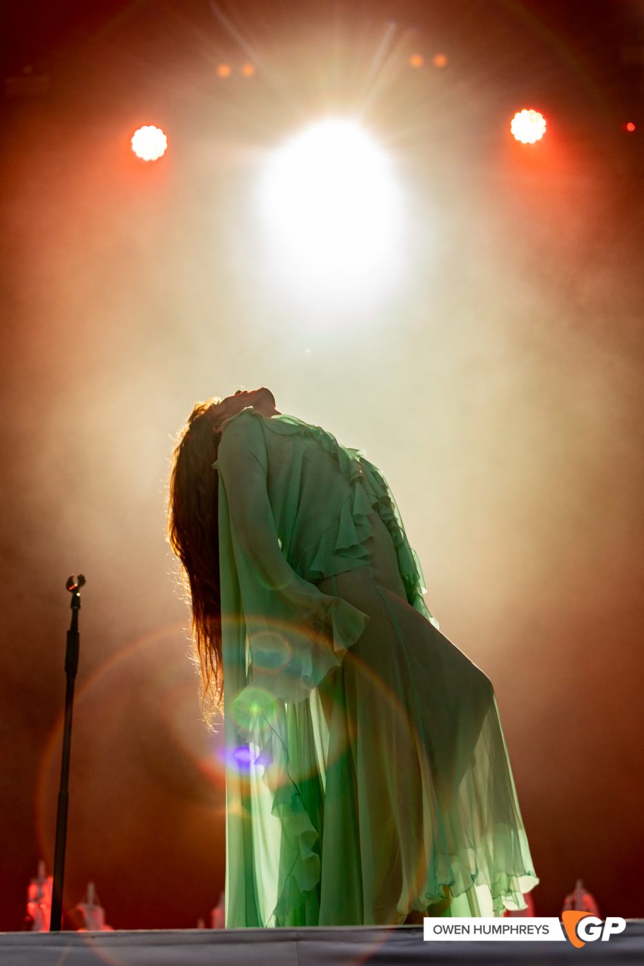 Florence + The Machine at Malahide Castle. Photo by Owen Humphreys www.owen.ie