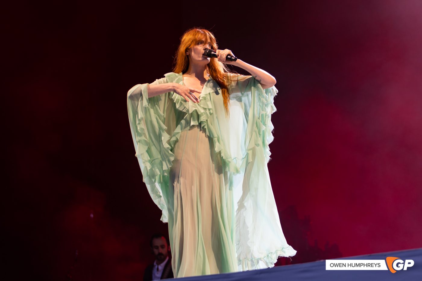 Florence + The Machine at Malahide Castle. Photo by Owen Humphreys www.owen.ie