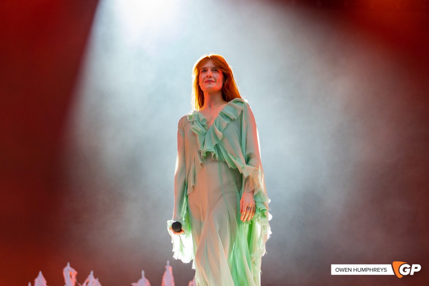 Florence + The Machine at Malahide Castle. Photo by Owen Humphreys www.owen.ie