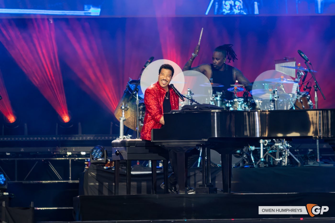 Lionel Richie at St. Anne’s Park. Photo by Owen Humphreys www.owen.ie