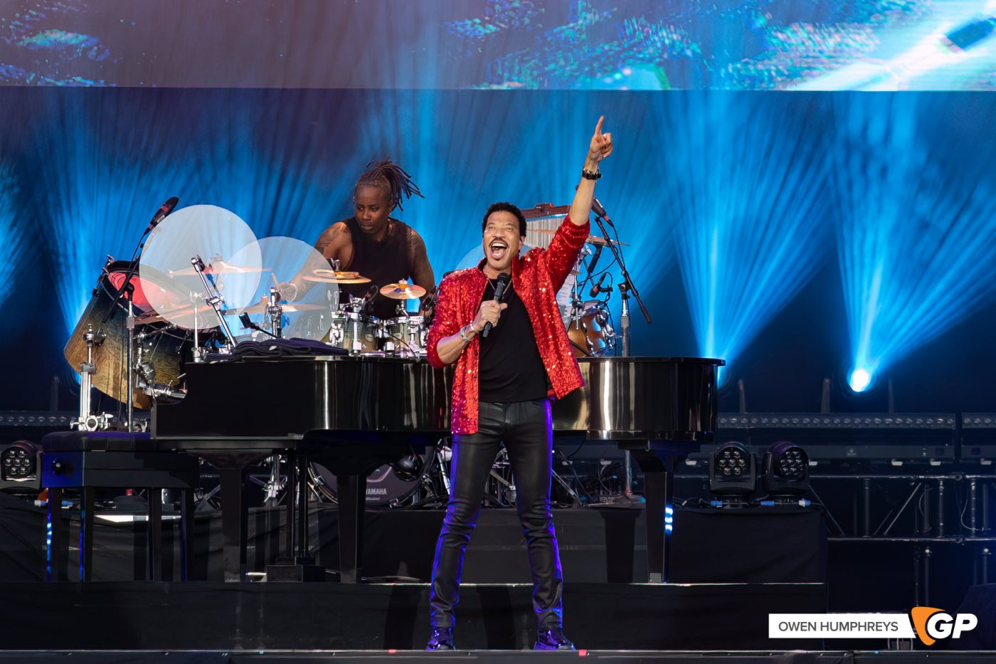Lionel Richie at St. Anne’s Park. Photo by Owen Humphreys www.owen.ie