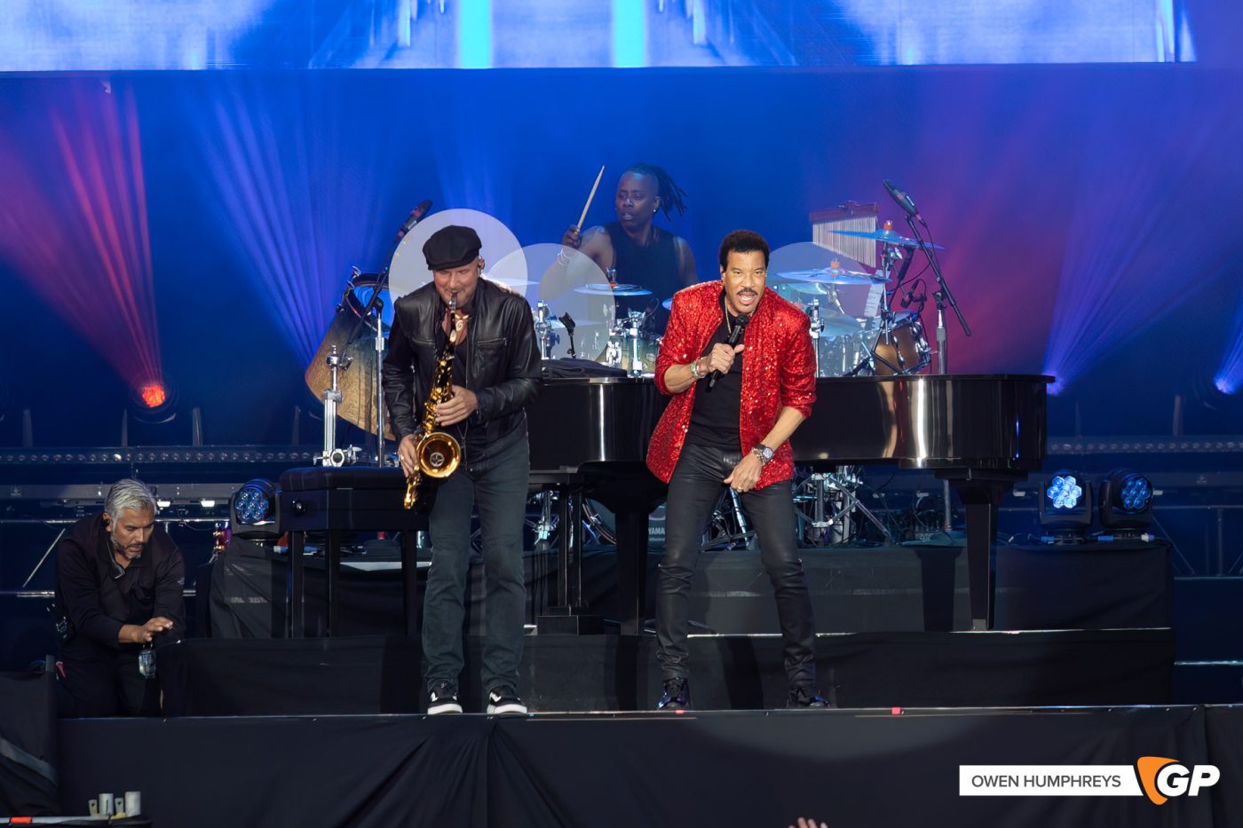 Lionel Richie at St. Anne’s Park. Photo by Owen Humphreys www.owen.ie