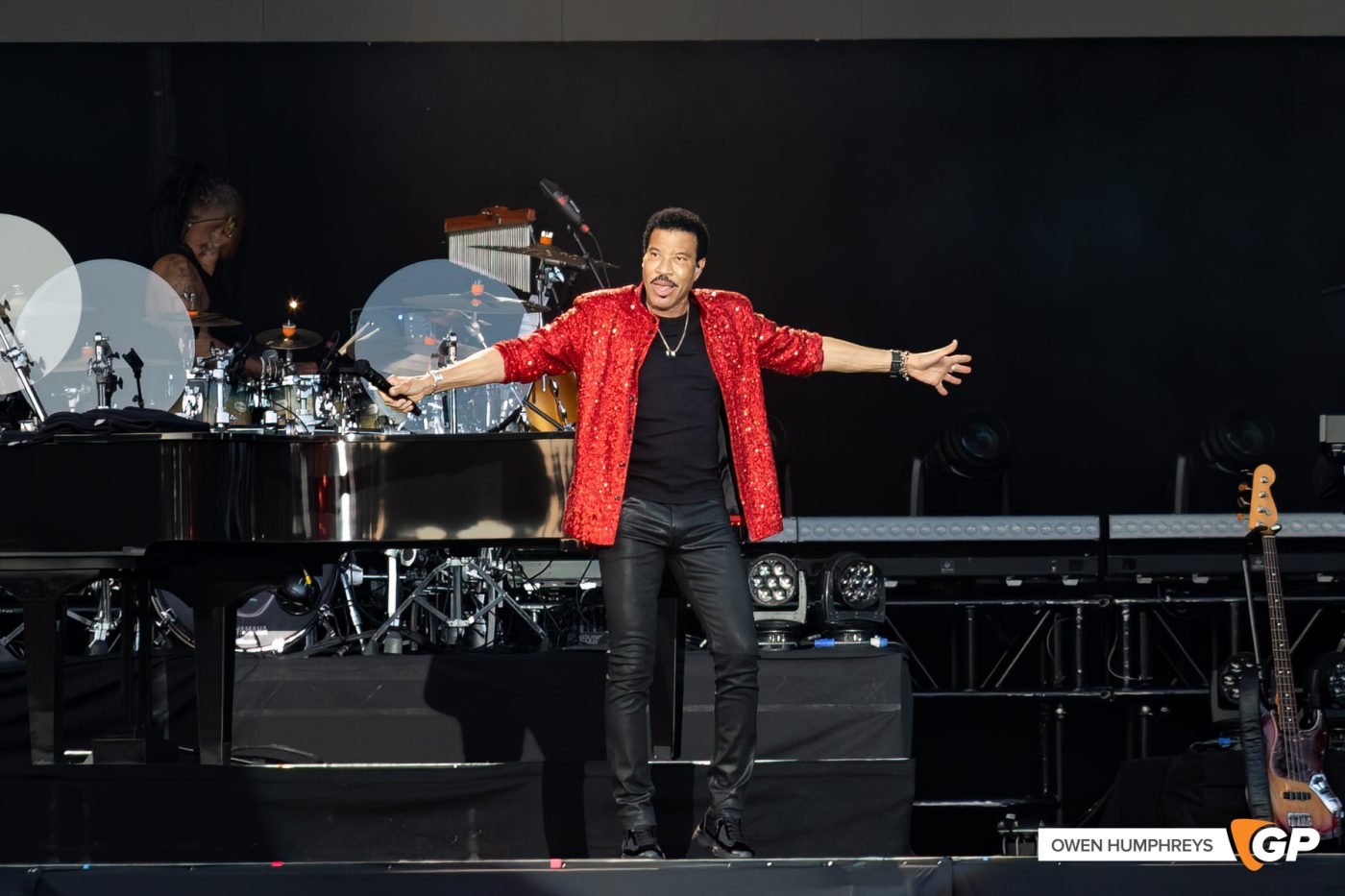 Lionel Richie at St. Anne’s Park. Photo by Owen Humphreys www.owen.ie