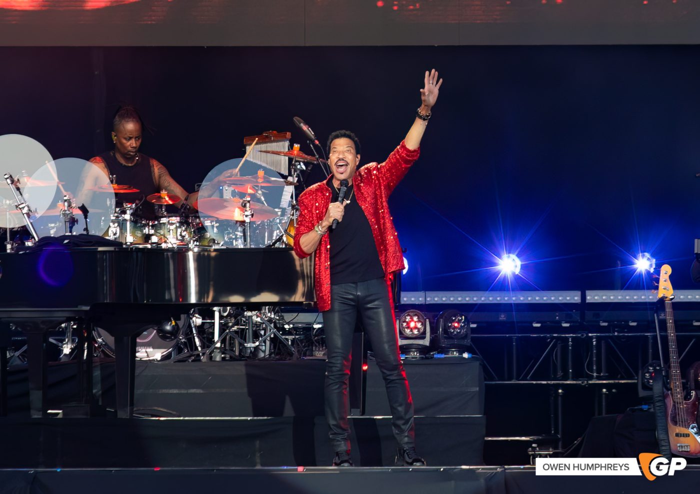 Lionel Richie at St. Anne’s Park. Photo by Owen Humphreys www.owen.ie