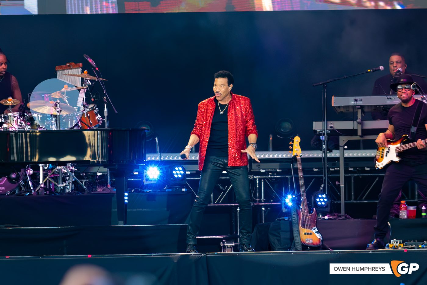 Lionel Richie at St. Anne’s Park. Photo by Owen Humphreys www.owen.ie