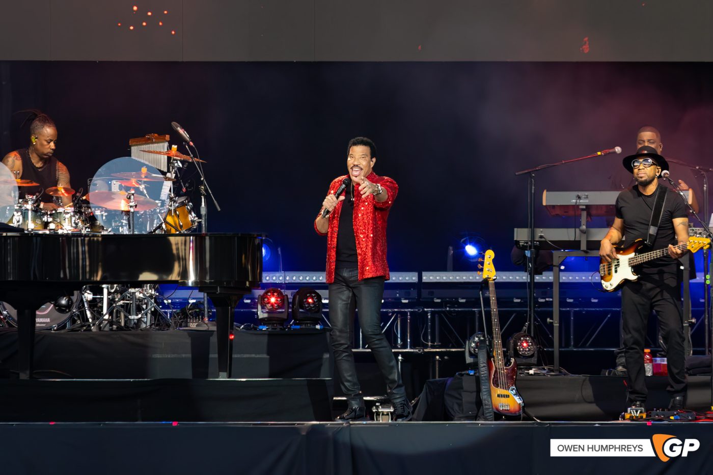 Lionel Richie at St. Anne’s Park. Photo by Owen Humphreys www.owen.ie
