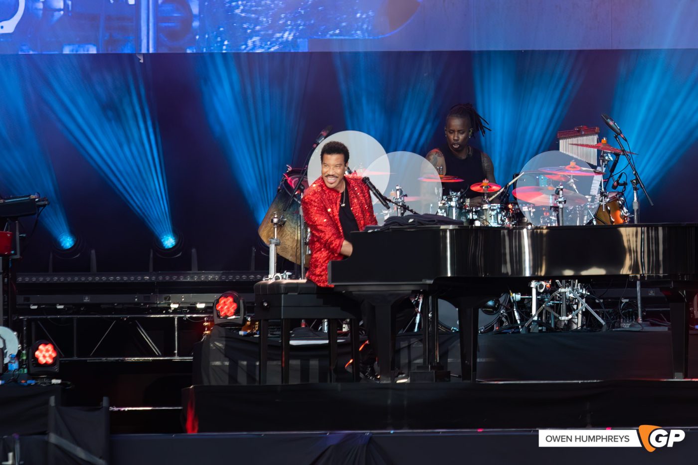 Lionel Richie at St. Anne’s Park. Photo by Owen Humphreys www.owen.ie