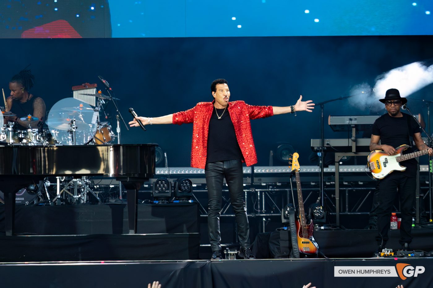 Lionel Richie at St. Anne’s Park. Photo by Owen Humphreys www.owen.ie