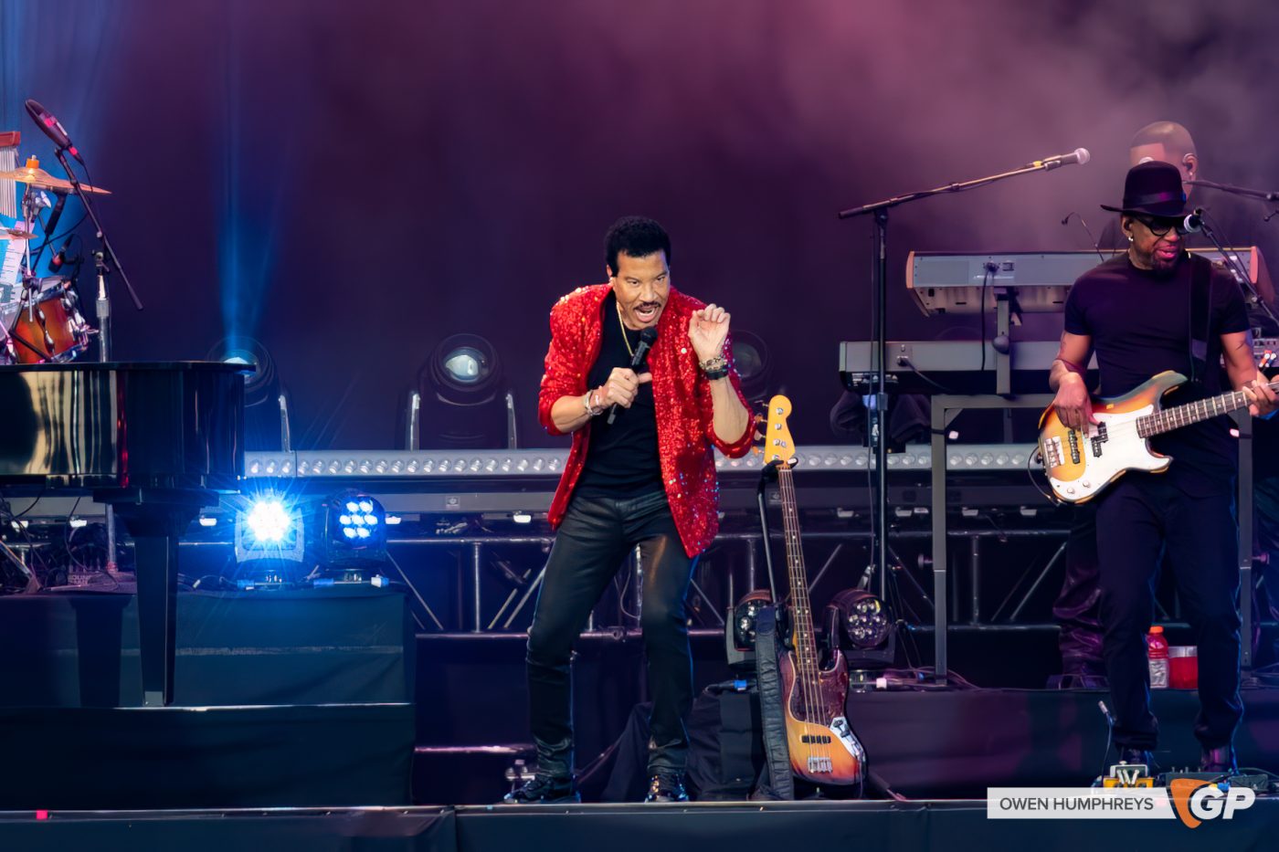 Lionel Richie at St. Anne’s Park. Photo by Owen Humphreys www.owen.ie