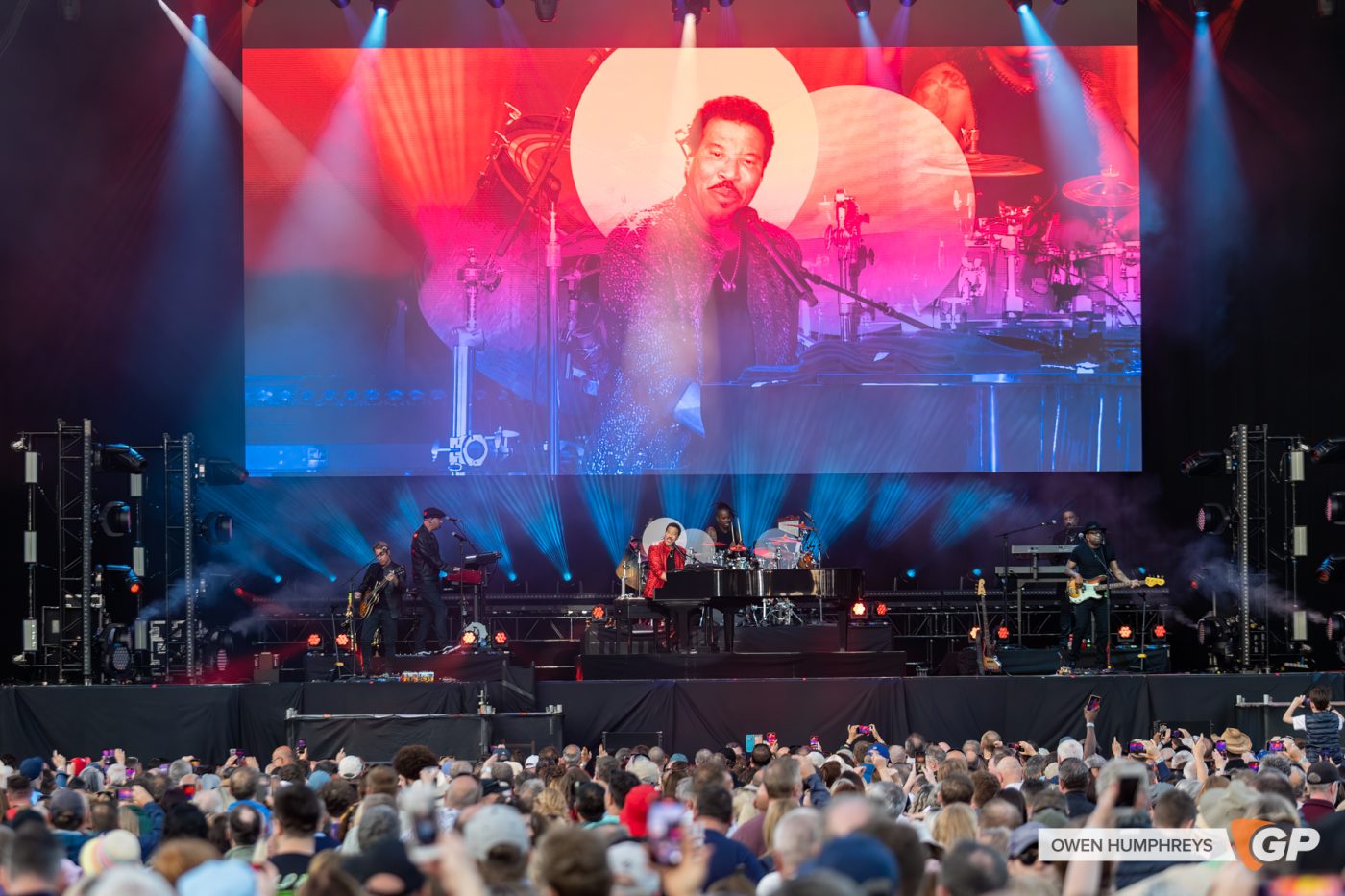 Lionel Richie at St. Anne’s Park. Photo by Owen Humphreys www.owen.ie