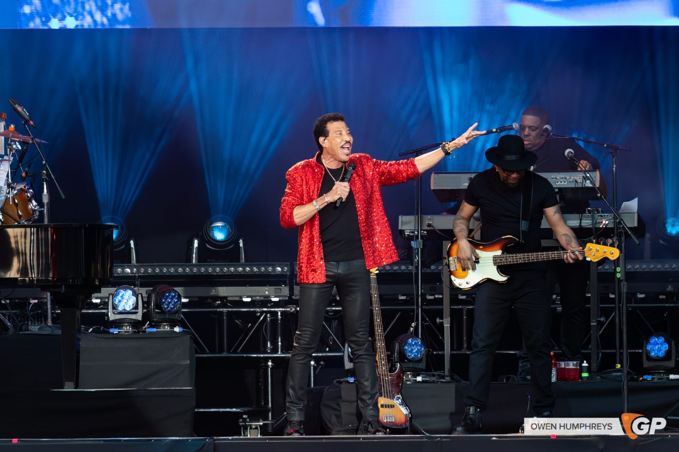 Lionel Richie at St. Anne’s Park. Photo by Owen Humphreys www.owen.ie